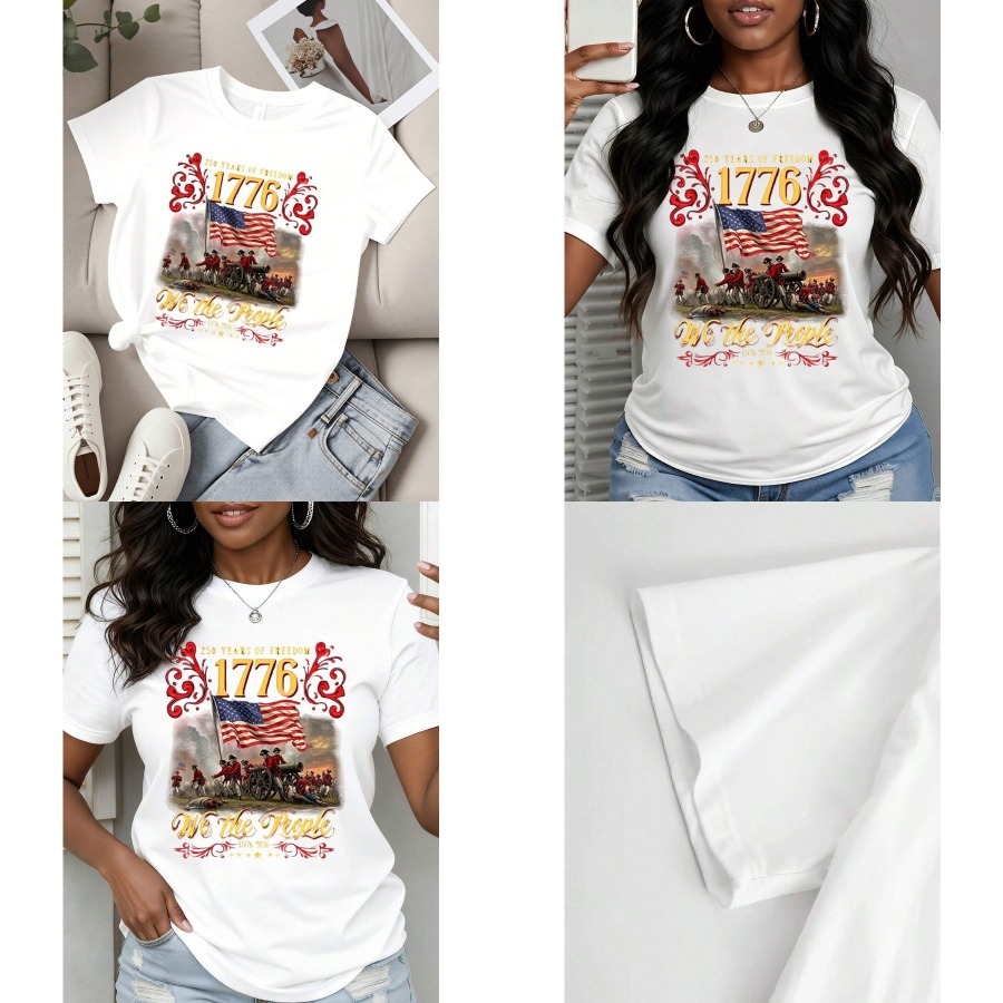 Women'S Fashion Revolution - 【New style】Women Short Sleeve T Shirt