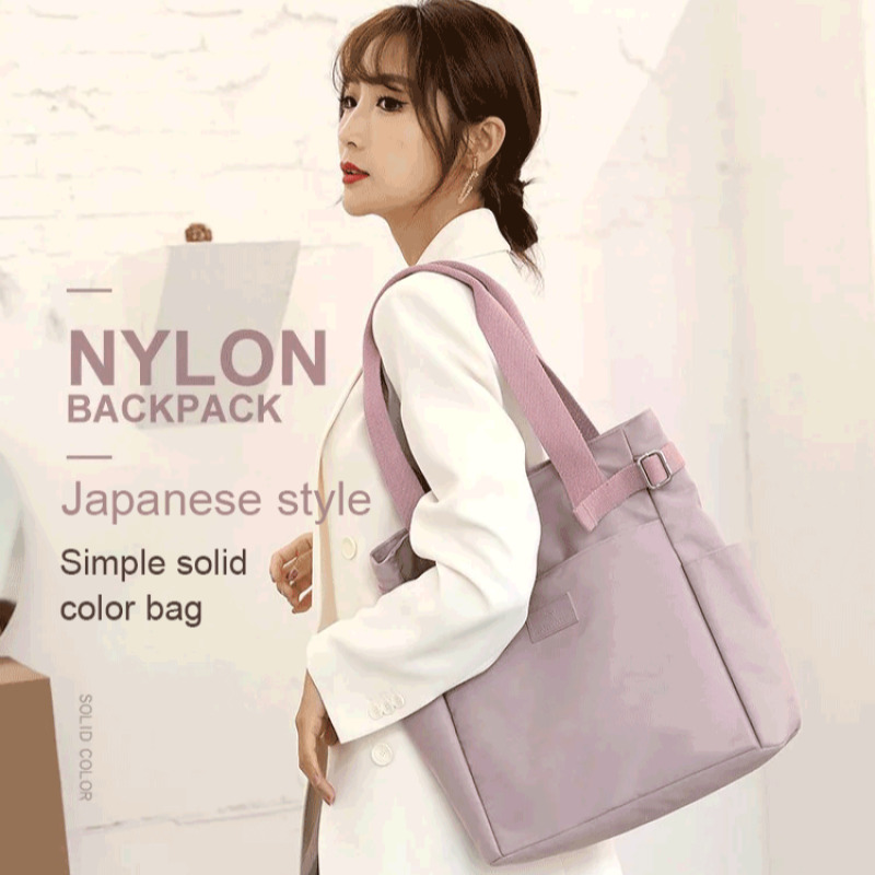 Women Fashion Handbags - Japanese Style Canvas Shoulder Crossbody Bag