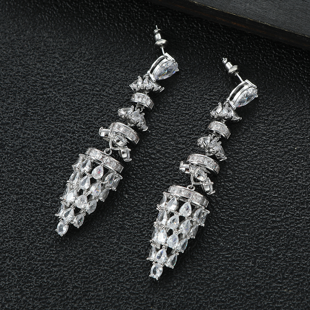 Women Fashion Uae - Luxury Retro Personalized Waterdrop Women's Cubic