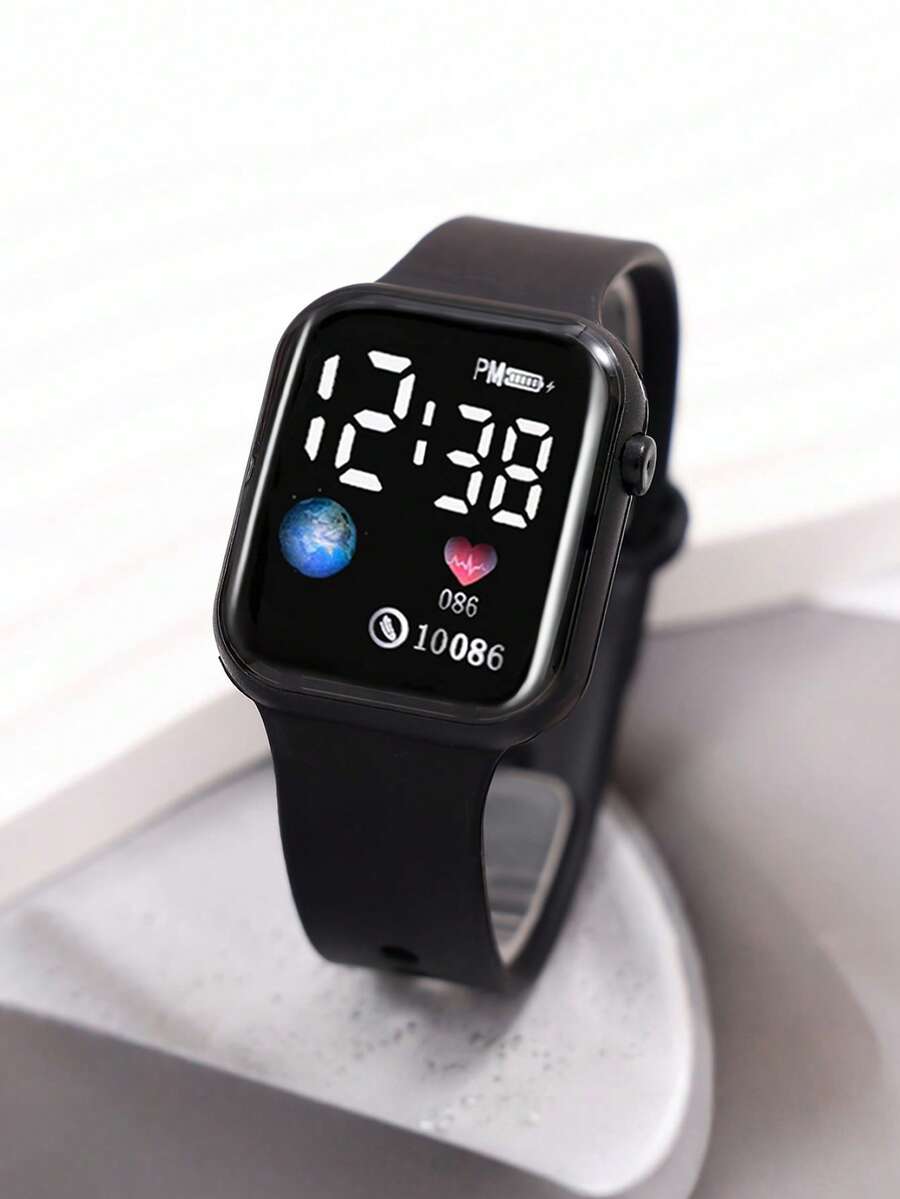 Women'S Fashion Quartz Watch - Smart LED Digital Display Watch For