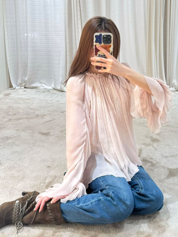 Lace ruffled loose top, stylis - Women'S Fashion For Summer 2026 recensie en prijs