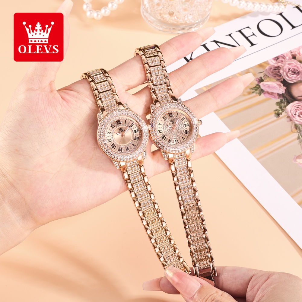 OLEVS Luxury Fashion ladies' w - Women'S Fashion Quartz Watch recensie en prijs