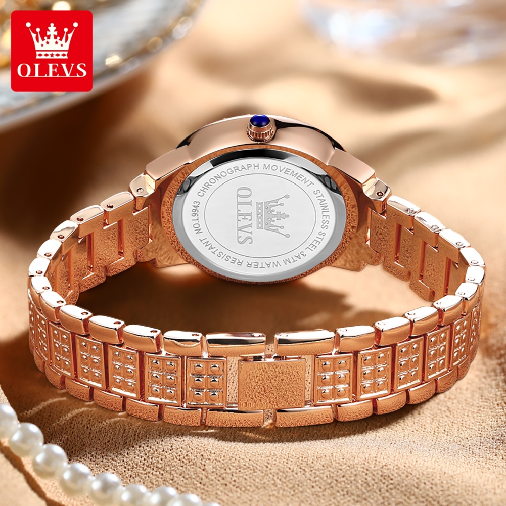 OLEVS Luxury Fashion ladies' w - Women'S Fashion Quartz Watch recensie en prijs