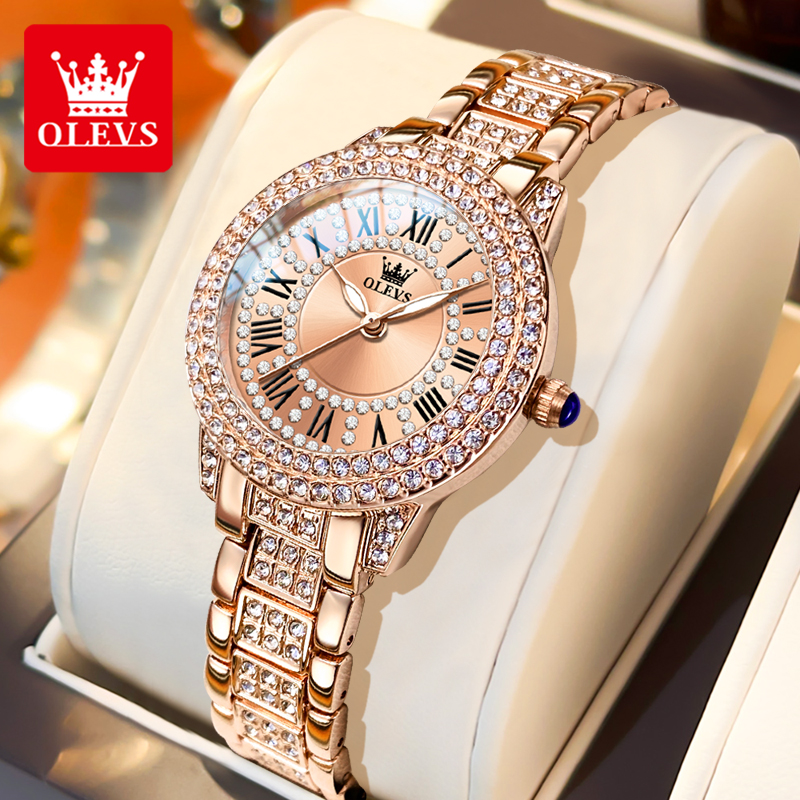 OLEVS Luxury Fashion ladies' w - Women'S Fashion Quartz Watch recensie en prijs