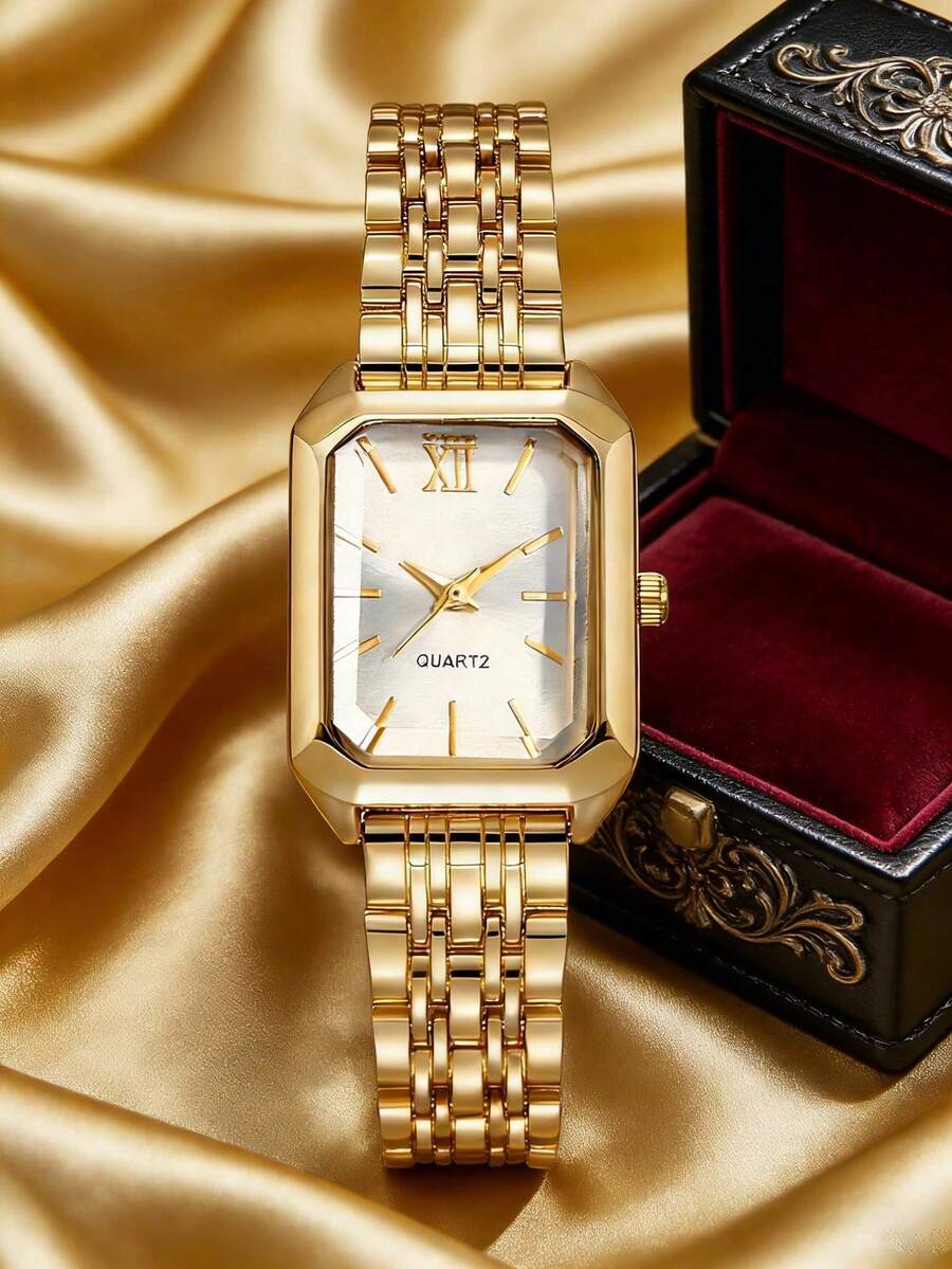 Womens Square Case Quartz Watc - Women'S Fashion Quartz Watch recensie en prijs