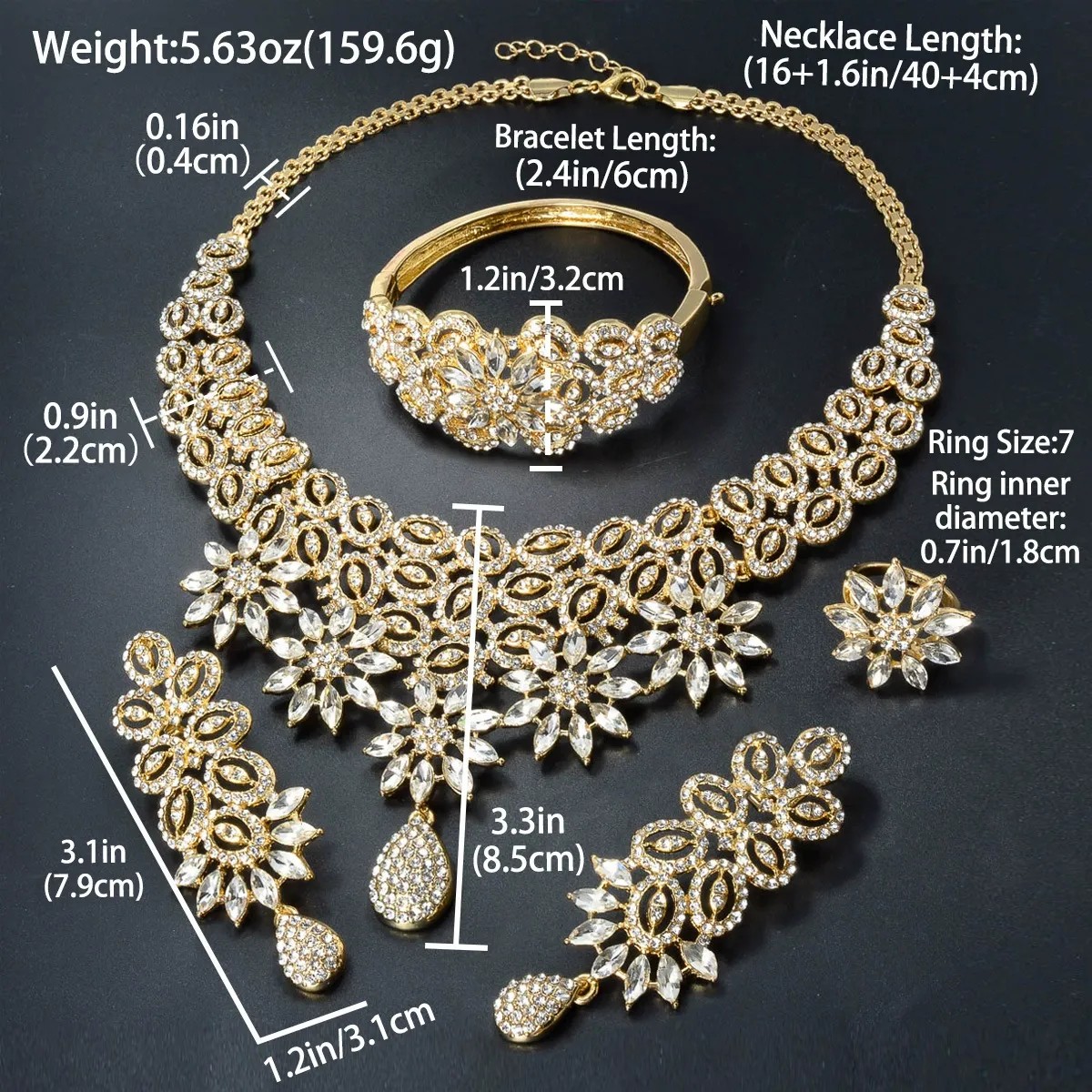 Nigeria Dubai Rihinestone Wedd - Women Fashion Uae recensie en prijs