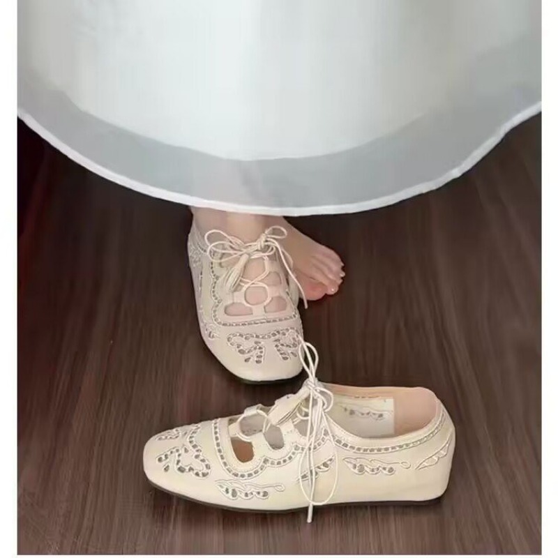 French Lace-Up 2026 Spring Squ - Women'S Fashion For Summer 2026 recensie en prijs