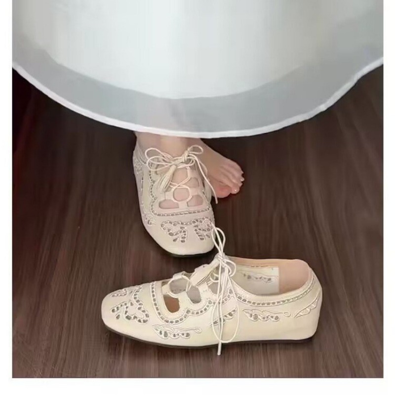 French Lace-Up 2026 Spring Squ - Women'S Fashion For Summer 2026 recensie en prijs
