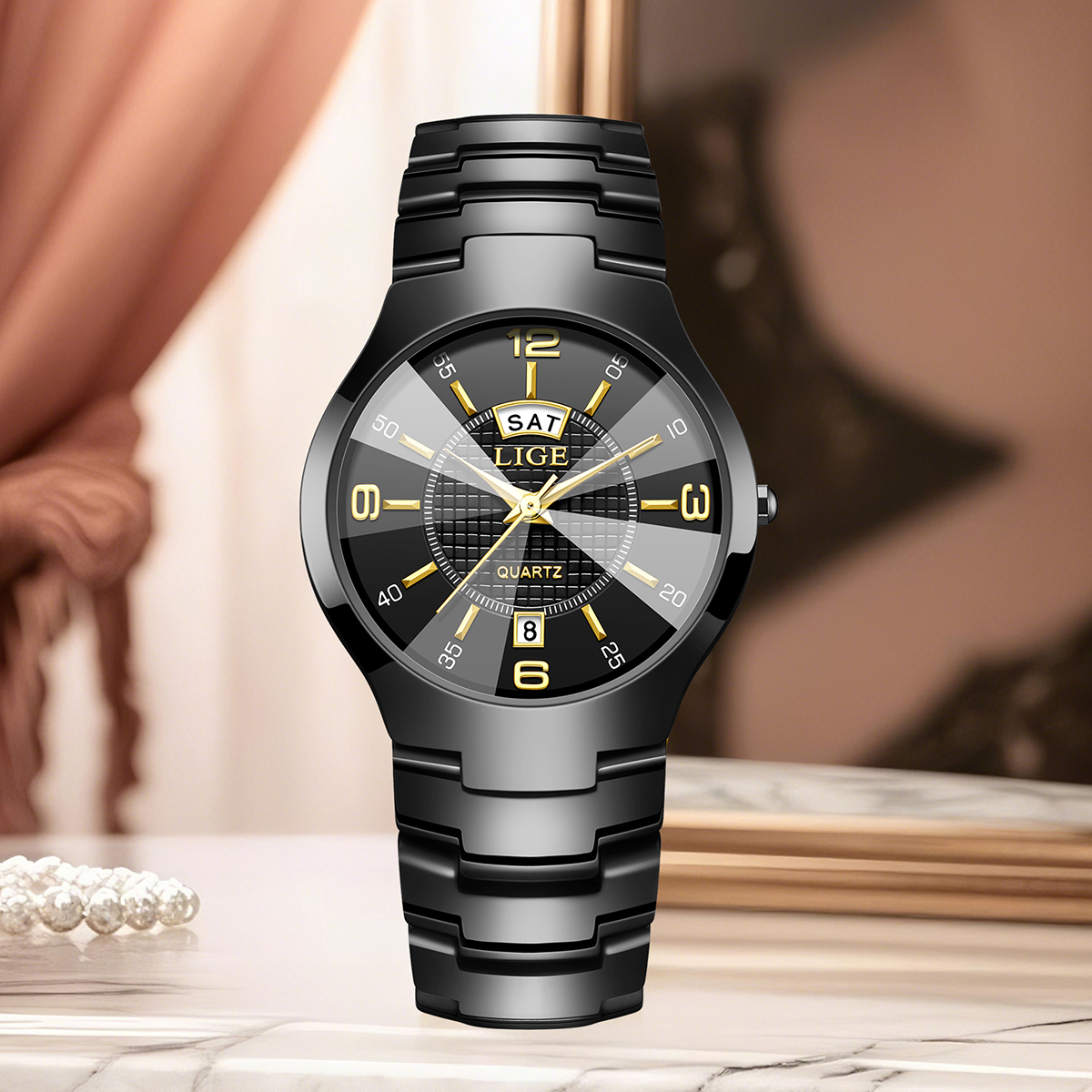 LIGE Fashion Elegant Women's W - Women'S Fashion Quartz Watch recensie en prijs