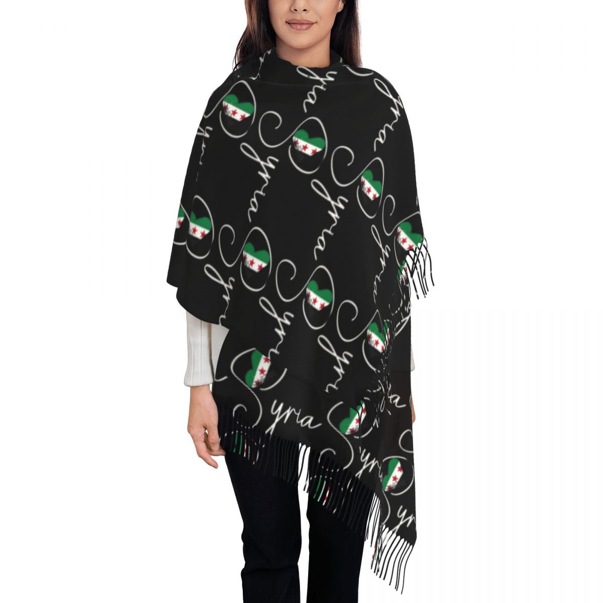 Warm Soft Scarf Winter I Love  - Women'S Fashion Revolution recensie en prijs