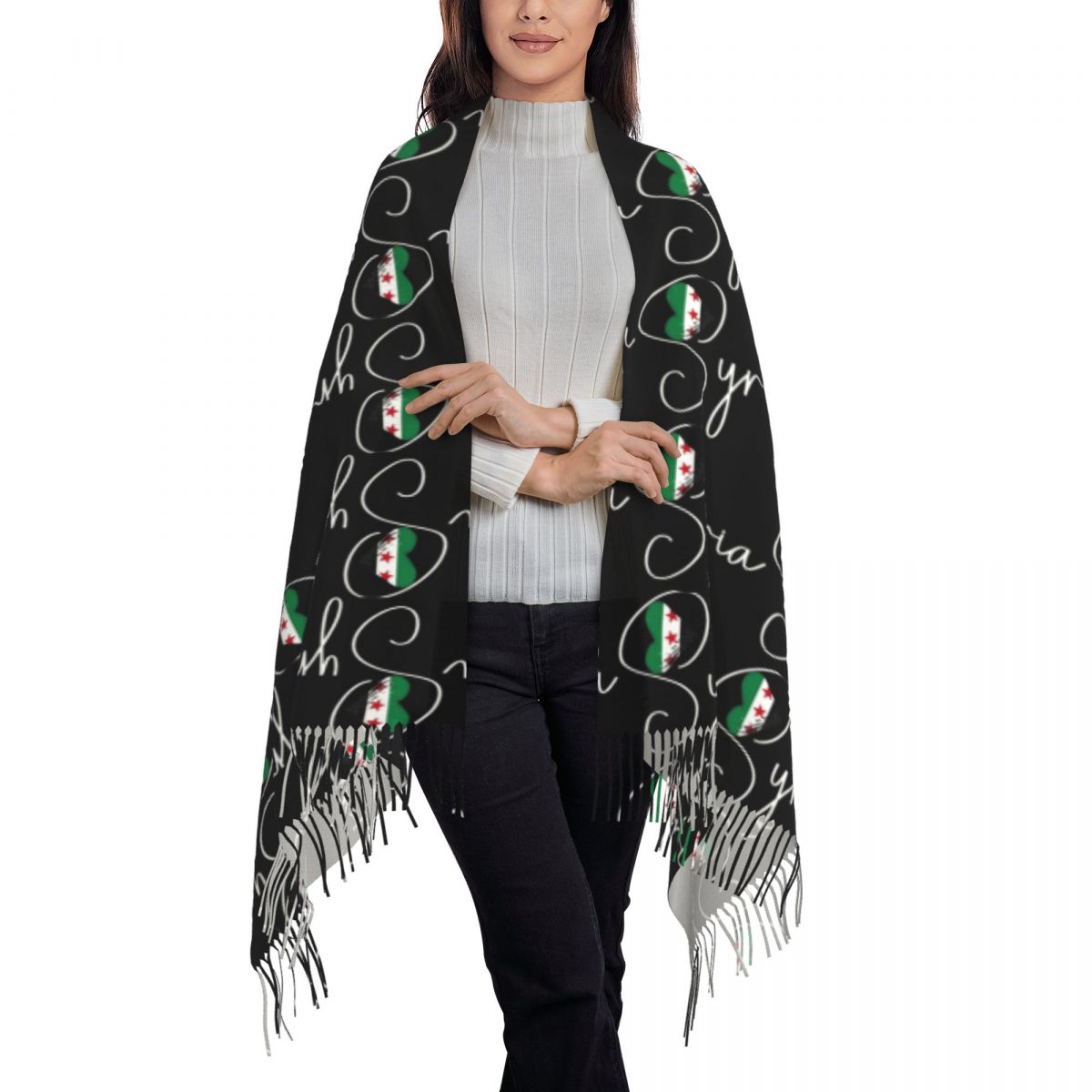 Warm Soft Scarf Winter I Love  - Women'S Fashion Revolution recensie en prijs