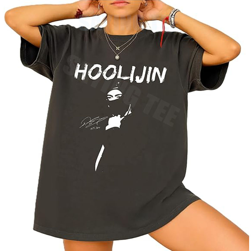 HOOLIJIN-Hooligan Kpop T-Shirt - Women'S Fashion Edgy recensie en prijs