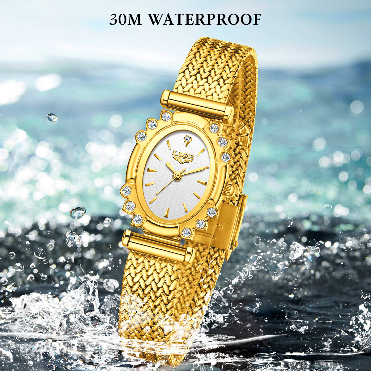 LIGE 2026 Luxury Women Watches - Women'S Fashion Quartz Watch recensie en prijs