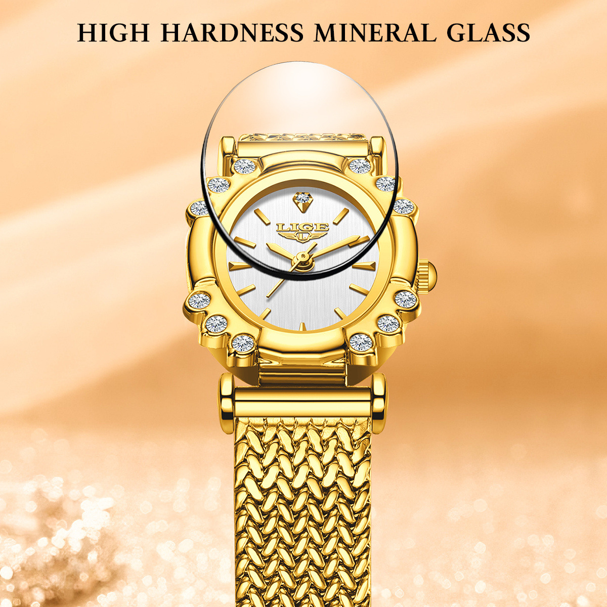 LIGE 2026 Luxury Women Watches - Women'S Fashion Quartz Watch recensie en prijs