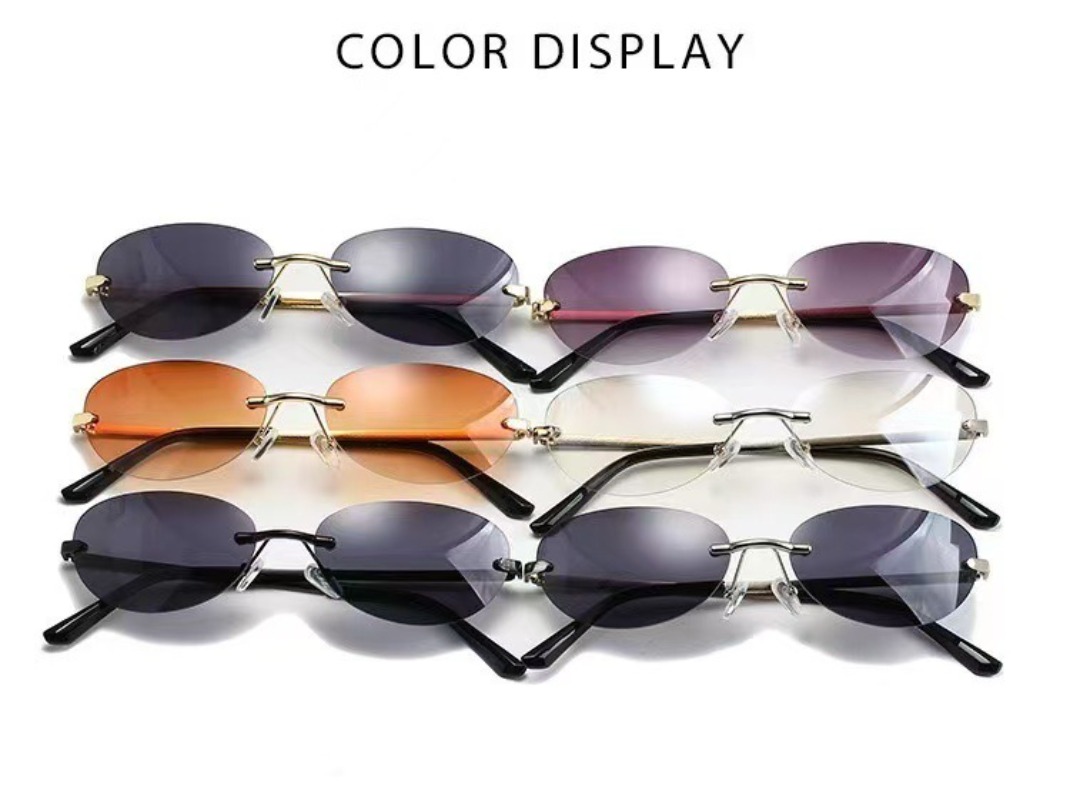 Rimless Oval Sunglasses Women  - Women'S Fashion Eyeglass Frames recensie en prijs