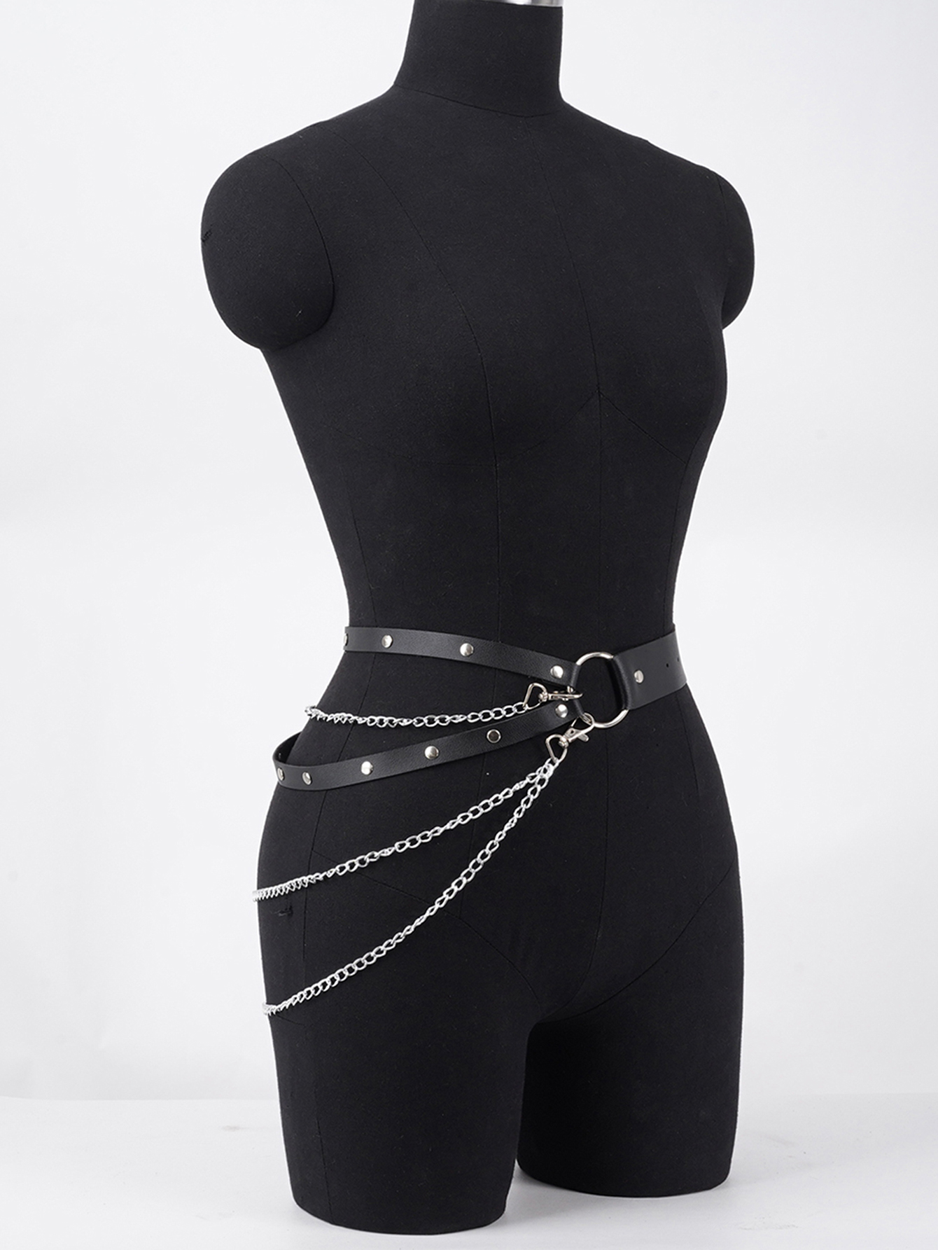 Edgy Women's Black PU Leather  - Women'S Fashion Edgy recensie en prijs