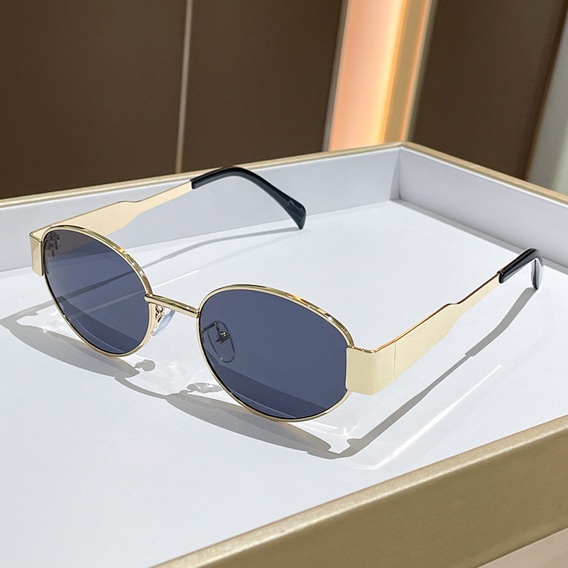 Trendy Round Frame Metal Sungl - Women'S Fashion Eyeglass Frames recensie en prijs