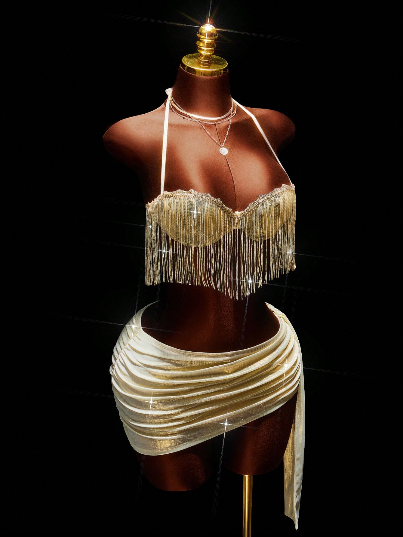 Sequin Tassel Crop Top And Ruf - Crop Top Women recensie en prijs