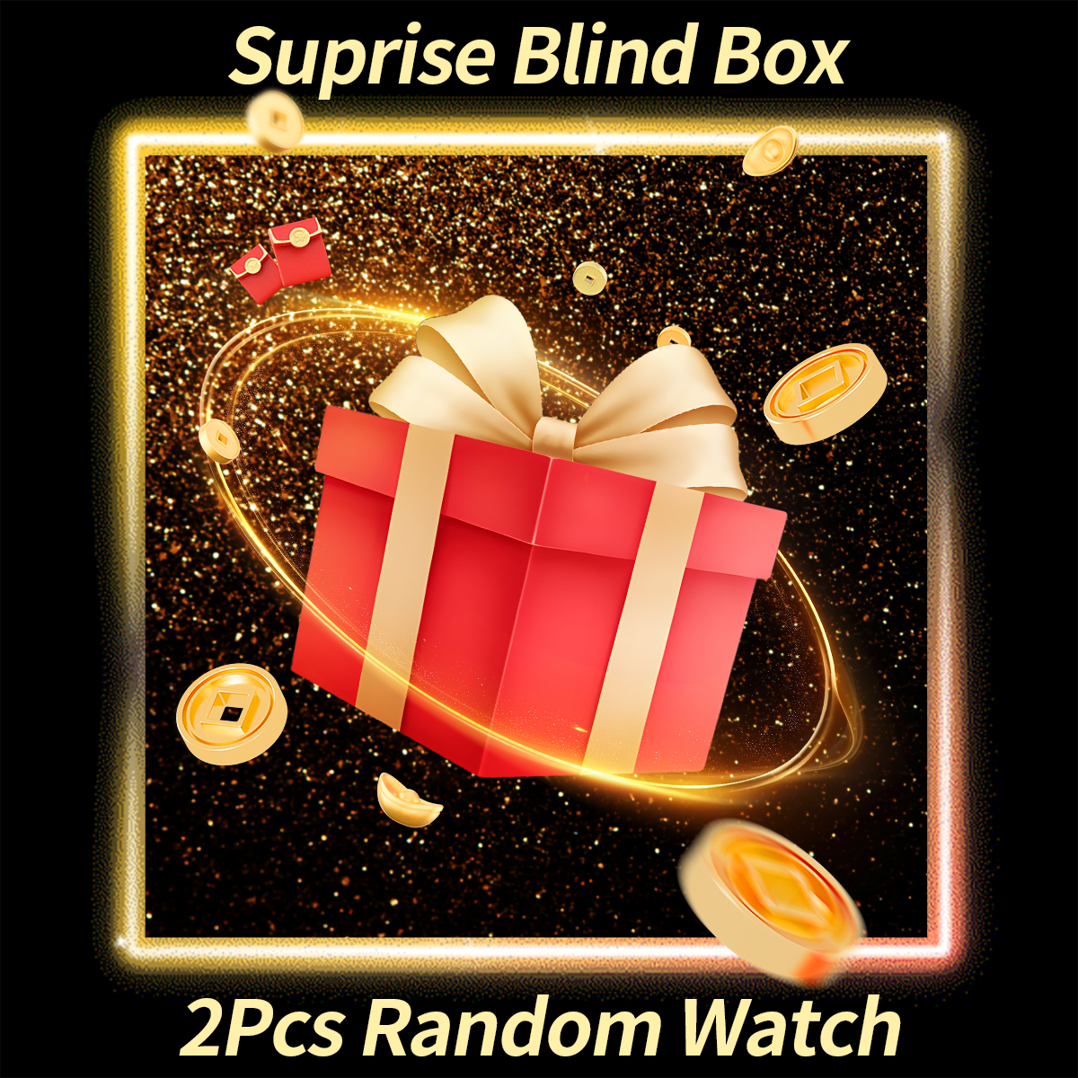 2PCS Surprise Mystery Box-Wome - Women'S Fashion Quartz Watch recensie en prijs