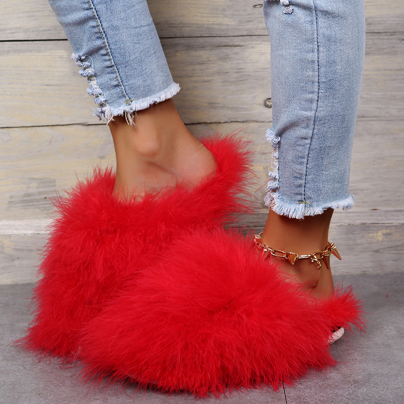 Women Luxury Fur Slippers 2025 - Women'S Fashion Spring 2025 recensie en prijs
