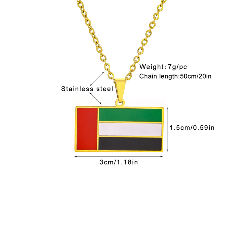 United Arab Emirates Flag Pend - Women Fashion Uae recensie en prijs