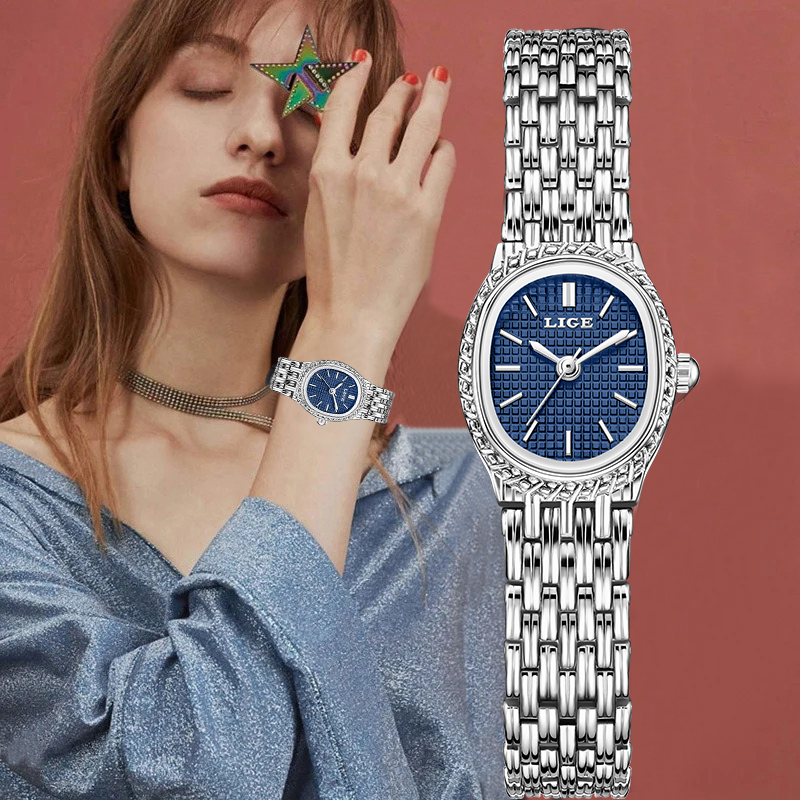 LIGE Fashion Luxury Quartz Wom - Women'S Fashion Quartz Watch recensie en prijs