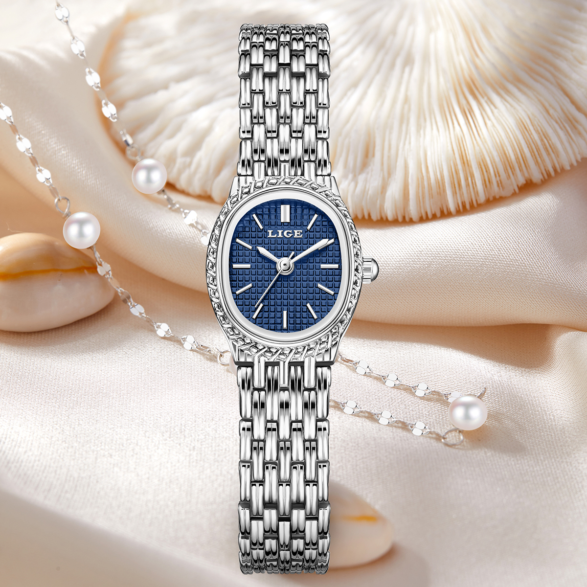 LIGE Fashion Luxury Quartz Wom - Women'S Fashion Quartz Watch recensie en prijs