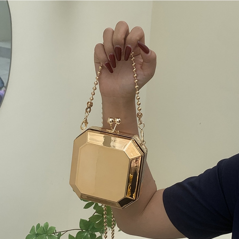 Mini Luxury Gold Party Evening - Women Fashion Handbags recensie en prijs