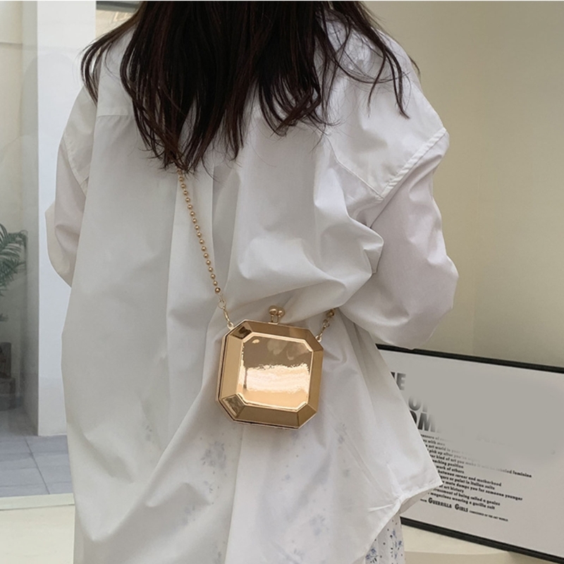 Mini Luxury Gold Party Evening - Women Fashion Handbags recensie en prijs