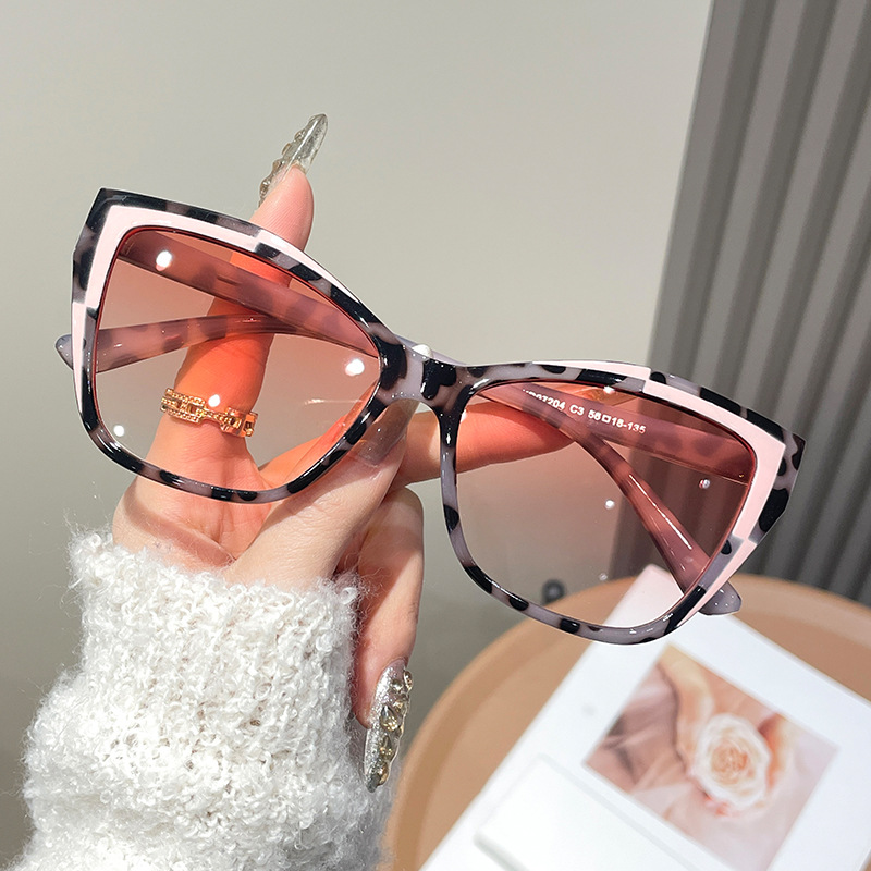 Women Color Block Cat Eye Eyeg - Women'S Fashion Eyeglass Frames recensie en prijs