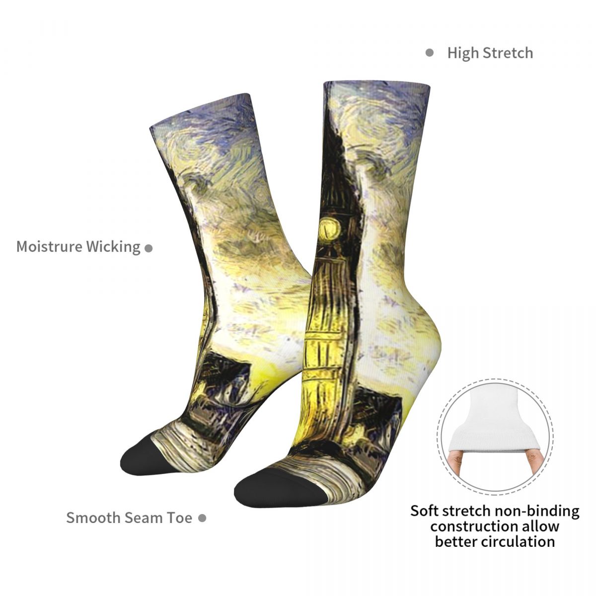 All Seasons Crew Stockings Col - Women'S Fashion London recensie en prijs