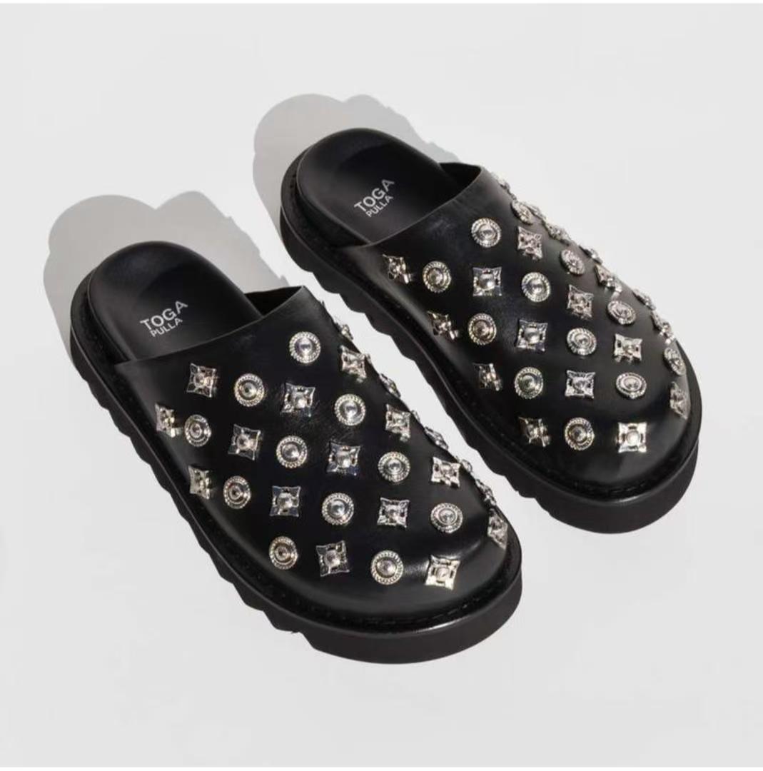 Rivet Studded Women Clogs Plat - Women'S Fashion Edgy recensie en prijs