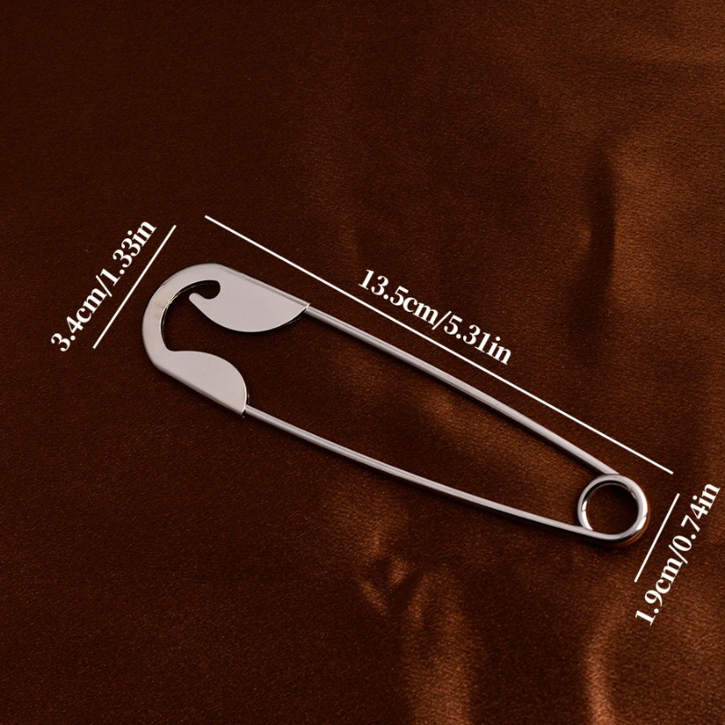 Bold Safety Pin Oversized Hair - Women'S Fashion Edgy recensie en prijs