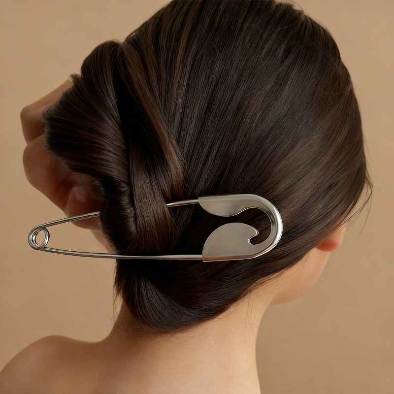 Bold Safety Pin Oversized Hair - Women'S Fashion Edgy recensie en prijs