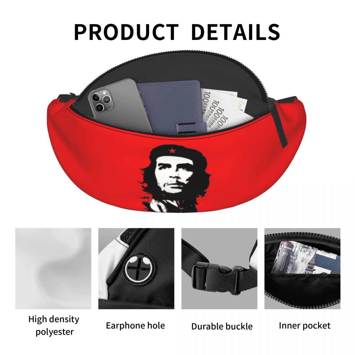Custom Che Guevara Fanny Bag C - Women'S Fashion Revolution recensie en prijs