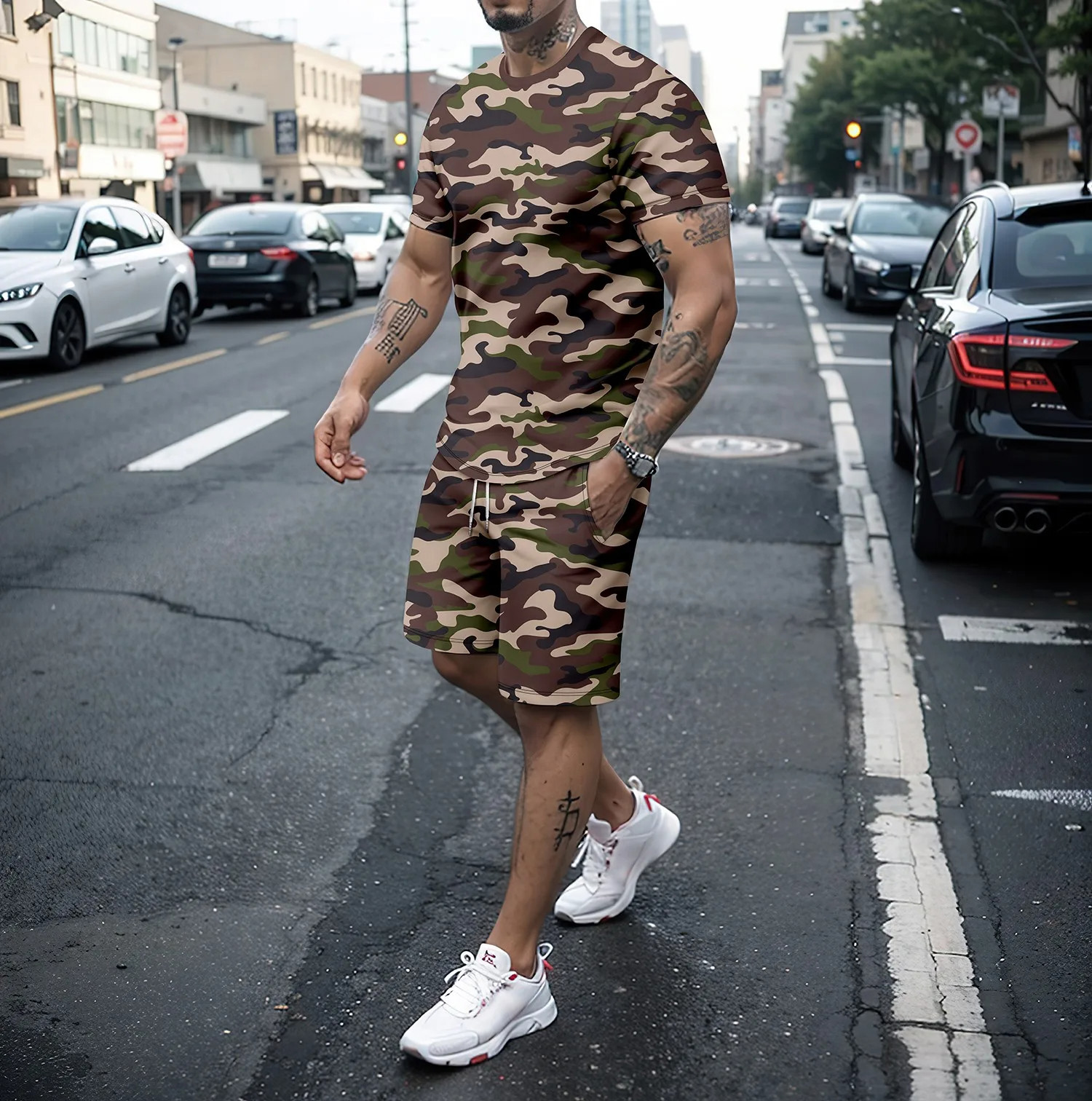 Camouflage Outdoor Tracksuits  - Trend Women Fashion recensie en prijs