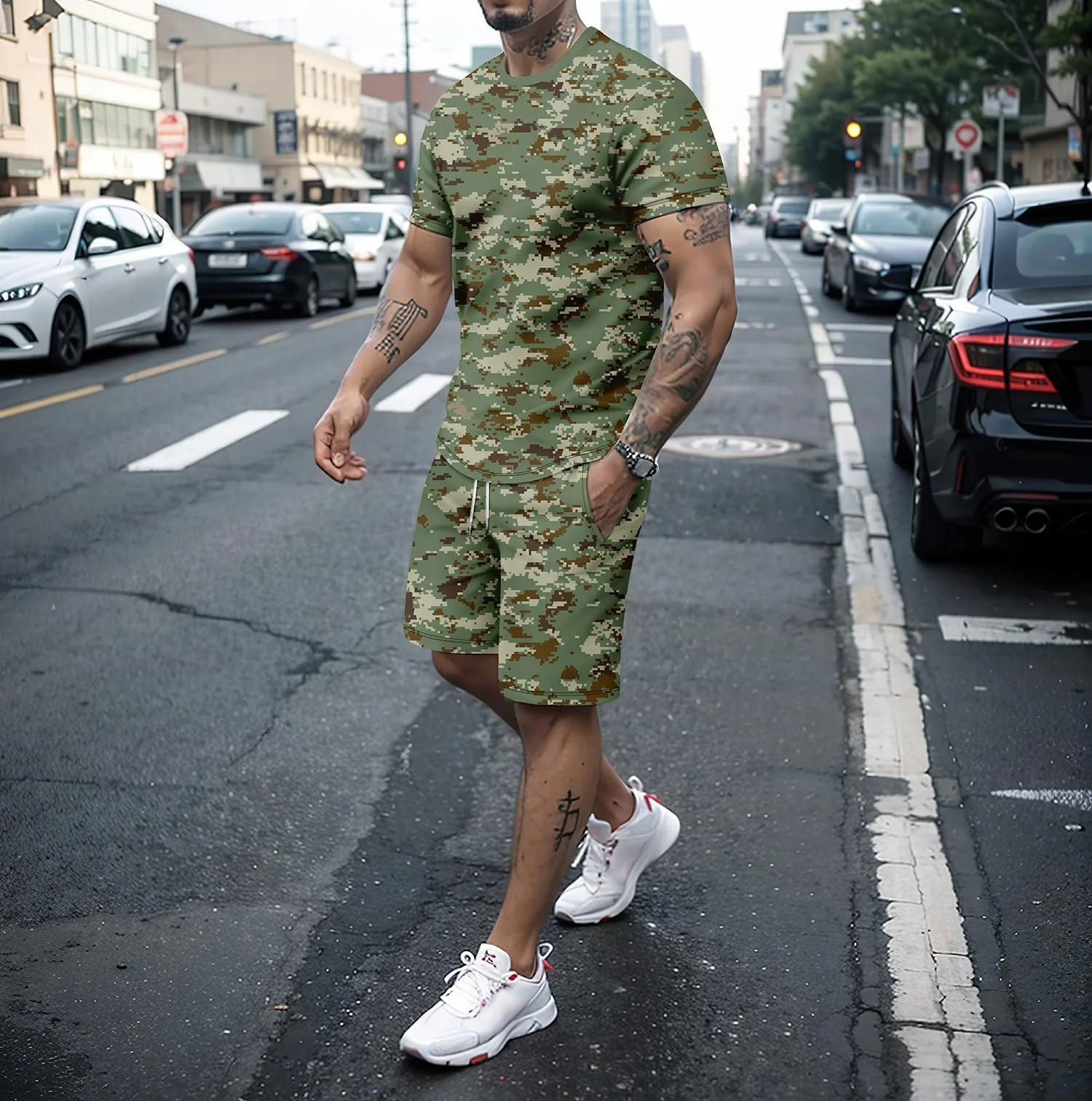 Camouflage Outdoor Tracksuits  - Trend Women Fashion recensie en prijs