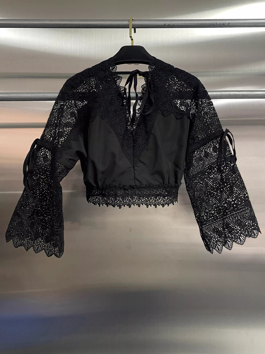 GALCAUR Black Spliced Lace Two - Women'S Fashion Edgy recensie en prijs
