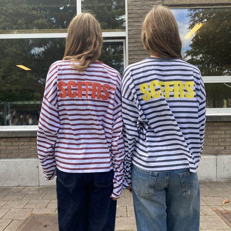 SCFFRS Striped Sweatshirt Tops - Trend Women Fashion recensie en prijs
