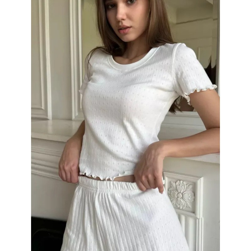 Summer Women Pajamas Shorts Pa - Crop Top Women recensie en prijs