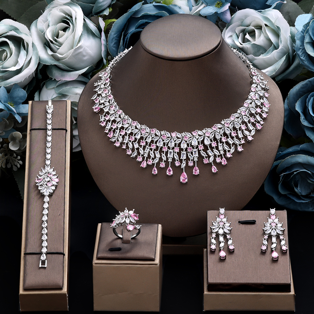 New Bridal Wedding Jewelry Set - Women Fashion Uae recensie en prijs