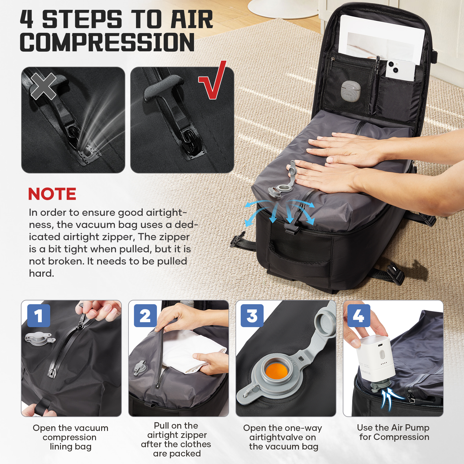 Women Backpack Vacuum Backpack - Trend Women Fashion recensie en prijs