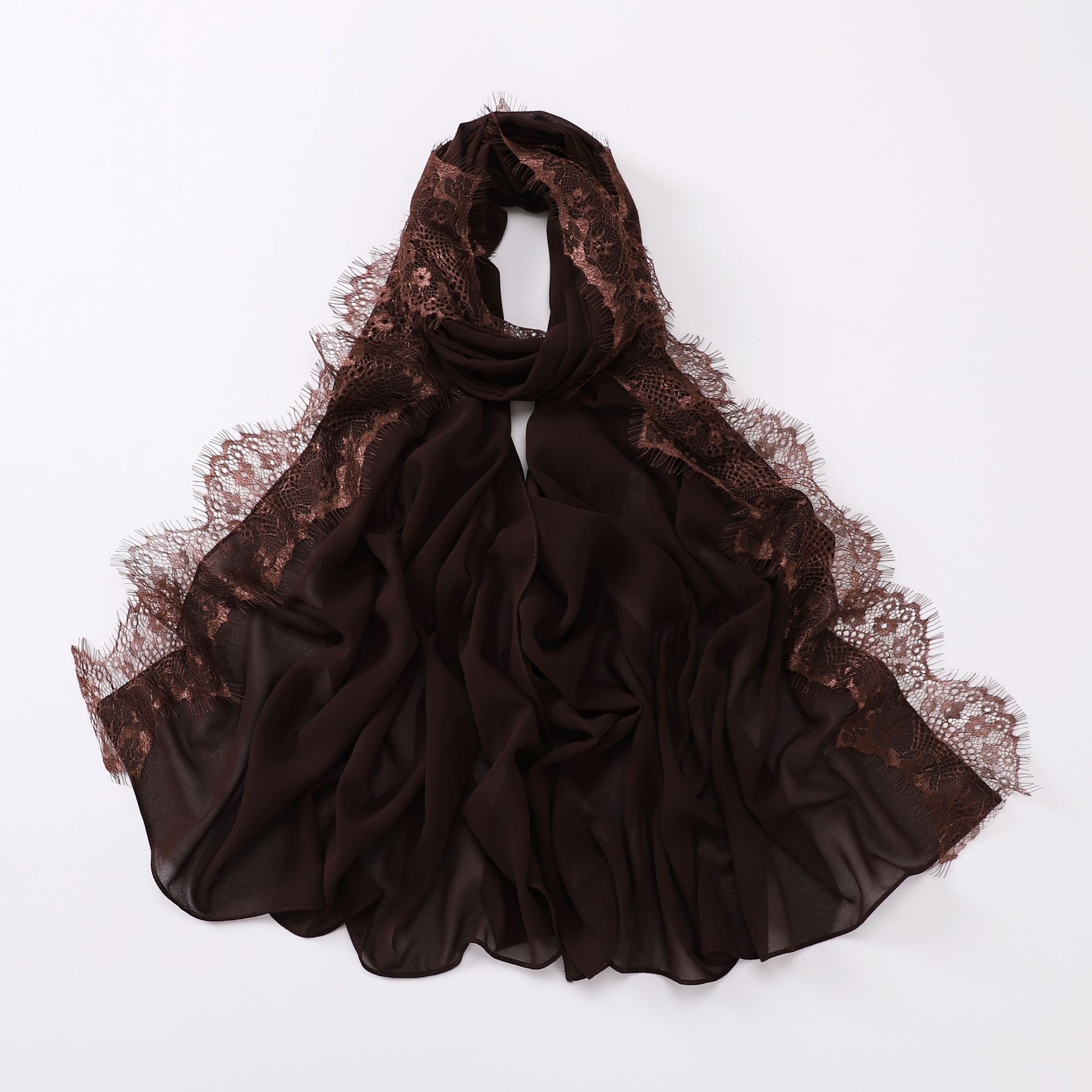 Luxury Lace Chiffon Hijabs Wom - Trend Women Fashion recensie en prijs