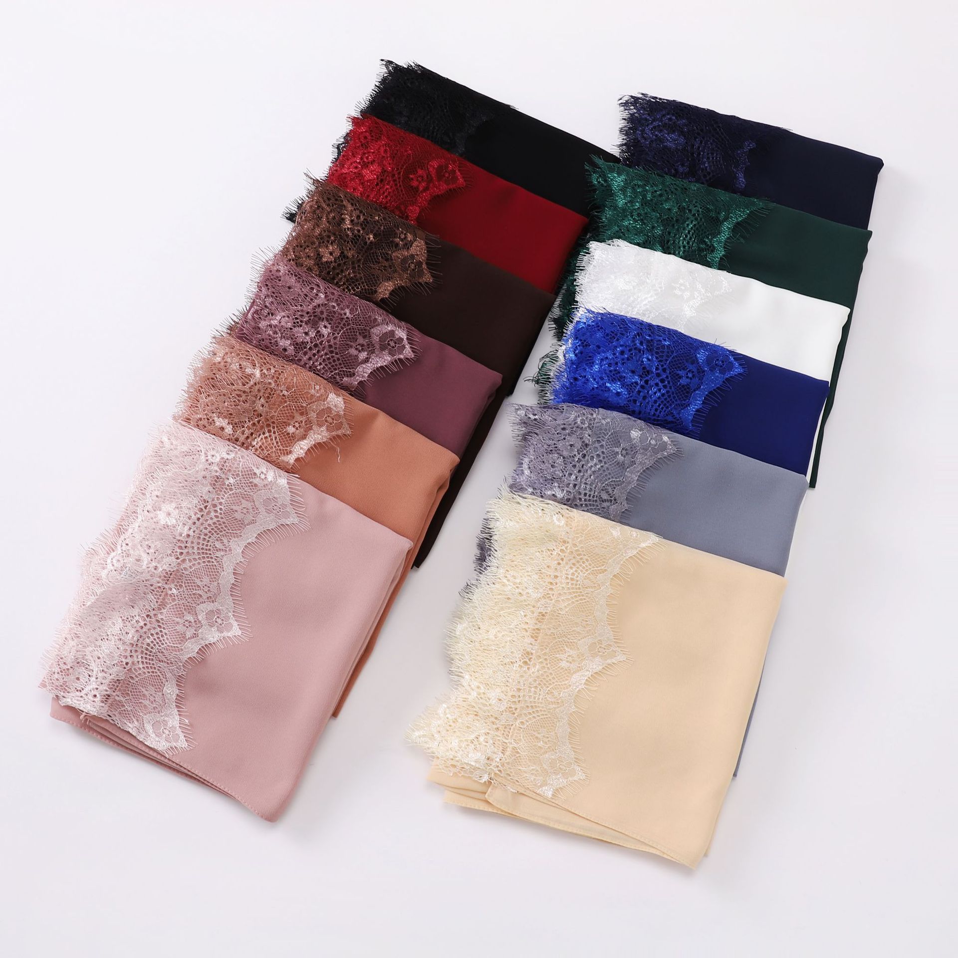 Luxury Lace Chiffon Hijabs Wom - Trend Women Fashion recensie en prijs
