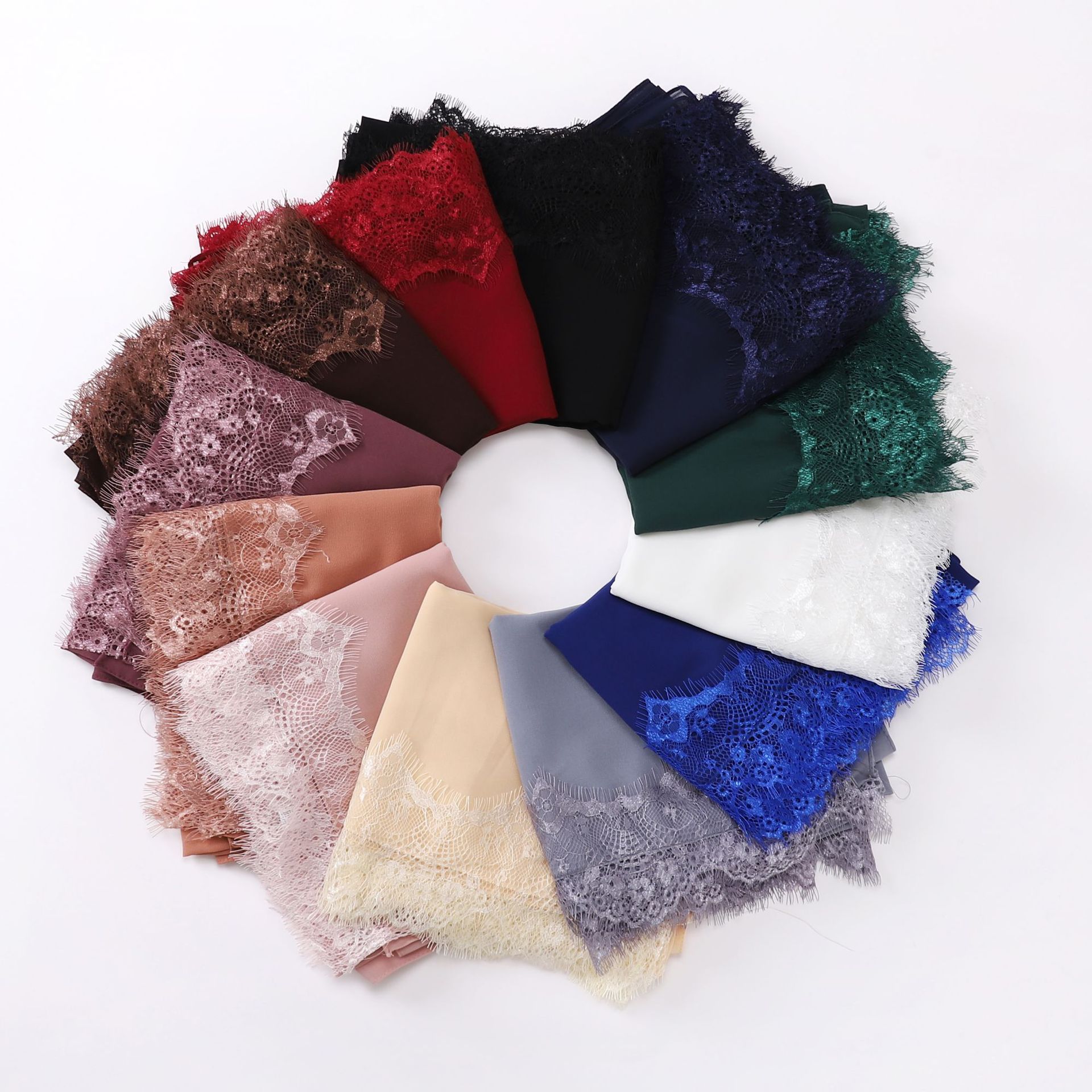 Luxury Lace Chiffon Hijabs Wom - Trend Women Fashion recensie en prijs