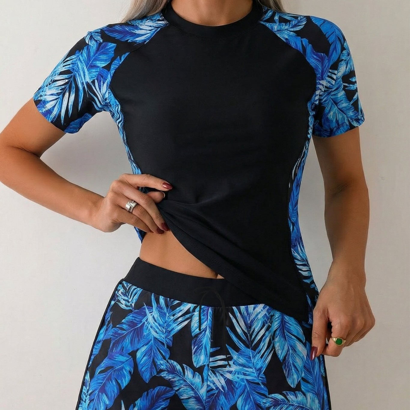 Woman Tankini With Shorts Crop - Crop Top Women recensie en prijs