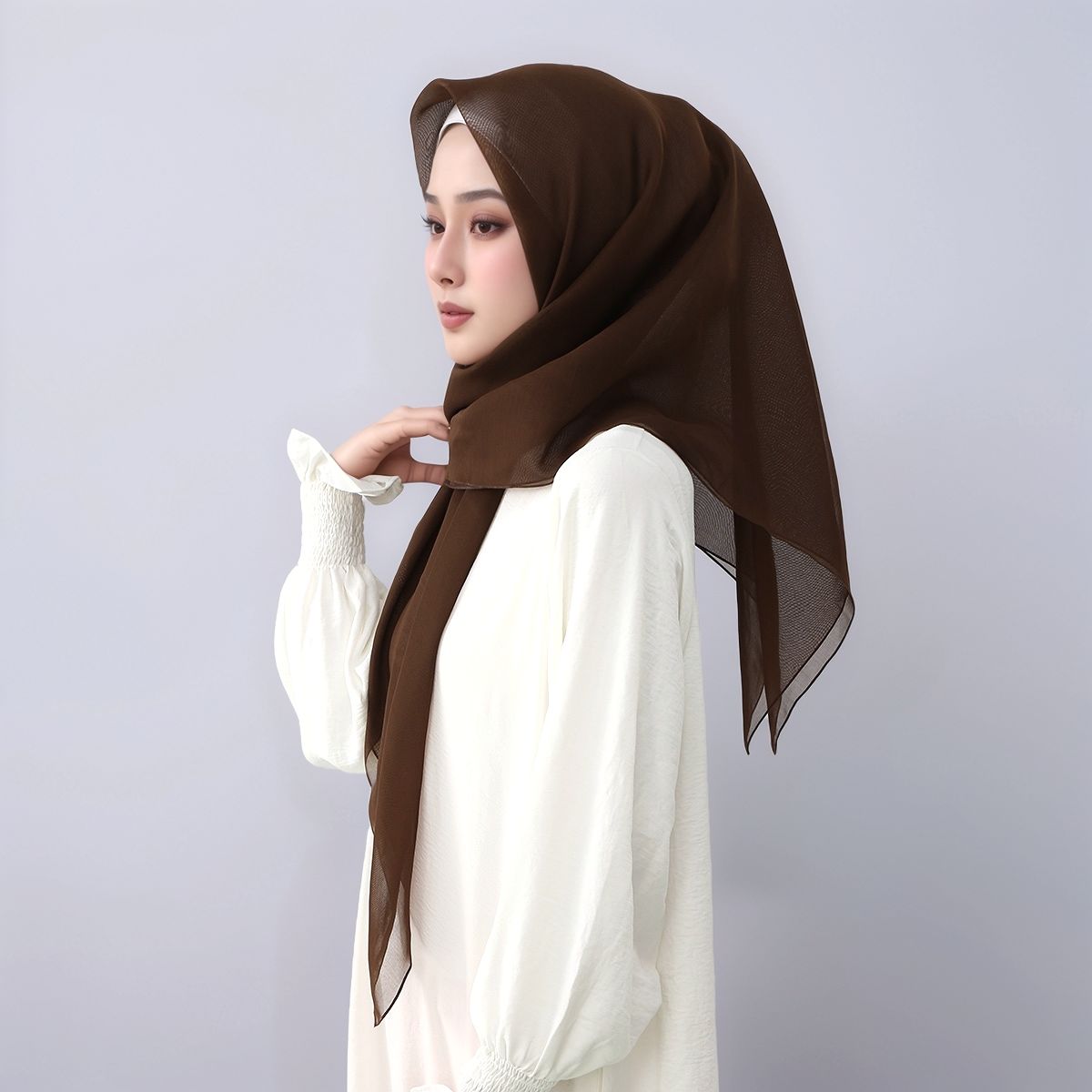 Ramadan 110cm Solid Viscose Sq - Trend Women Fashion recensie en prijs